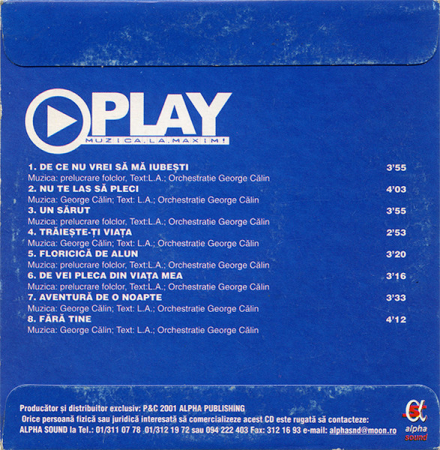 L.A. (17) – Fără Tine (CD) [1]