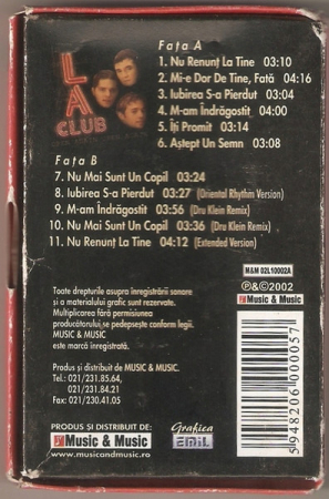 L.A. - La Club , (Casetă Audio) [1]