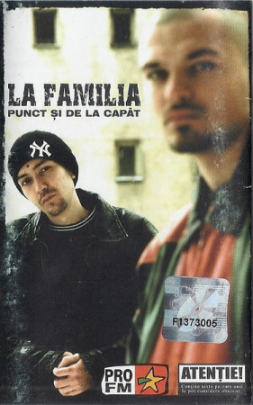 Hip-Hop - La Familia - Punct și de la capăt, (Casetă Audio)