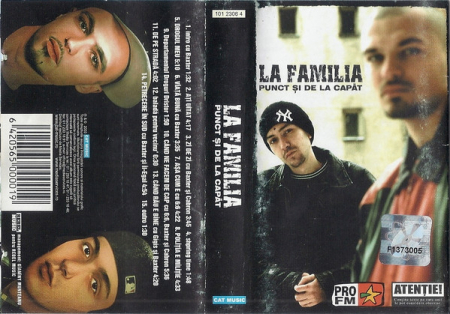 La Familia - Punct și de la capăt, (Casetă Audio) [1]