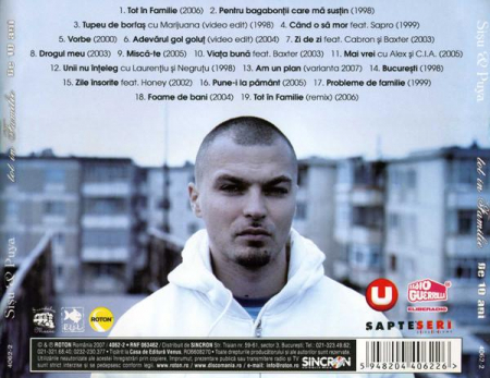 La Familia - Tot În Familie De 10 Ani , (CD) [1]