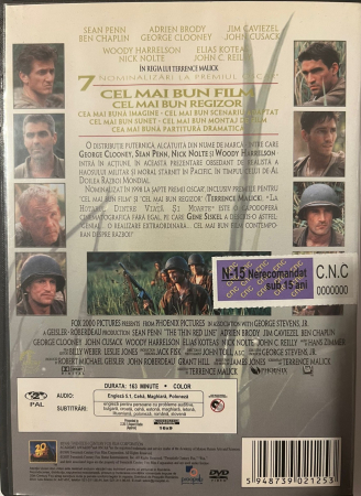 La hotarul dintre viață și moarte / The Thin Red Line (1998) (DVD) [1]