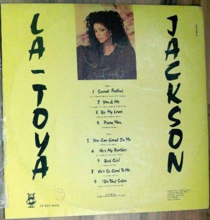 La Toya Jackson - Bad Girl, (Disc Vinil) [1]