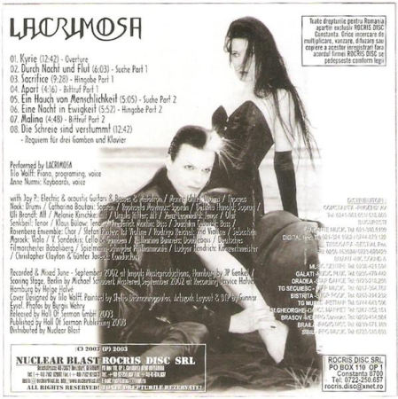 Lacrimosa - Echos (Casetă Audio) [1]