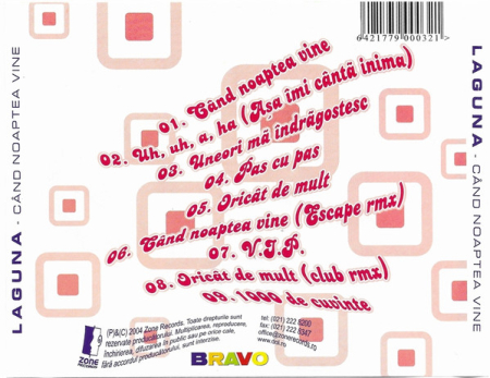 Laguna (4) – Când Noaptea Vine (CD) [1]