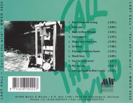 Last Call - Call Of The Wild (CD) [1]