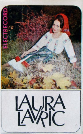 Muzică Populară/Lăutarească - Laura Lavric - Cînt Că-mi Este Lumea Dragă, (Casetă Audio)