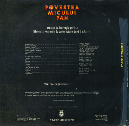 Laurențiu Profeta – Povestea Micului Pan (VINIL) [1]