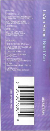 LeAnn Rimes - I Need You (Caseta Audio) [1]