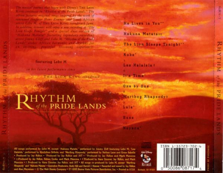 Lebo M - Rhythm Of The Pride Lands (CD) [1]