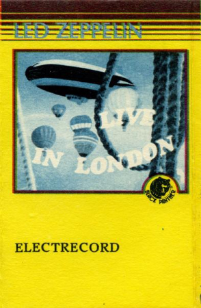 Casete audio - Led Zeppelin - Live In London (June 1969), (Casetă Audio)
