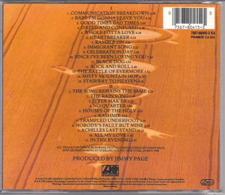 Led Zeppelin - Remasters (CD) [1]