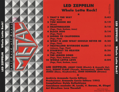 Led Zeppelin - Whole Lotta Rock! (CD) [1]