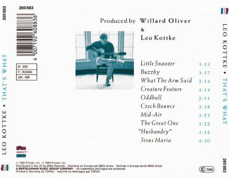 Leo Kottke - That's What [1]
