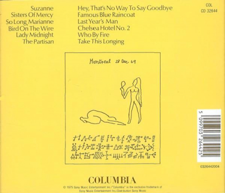 Leonard Cohen - Greatest Hits, (CD) [1]