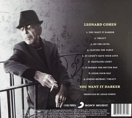 Leonard Cohen – You Want It Darker (CD) [1]
