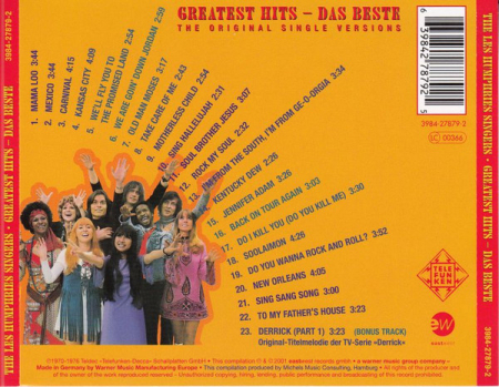 Les Humphries Singers - Greatest Hits - Das Beste (The Original Single Versions) (CD) [1]