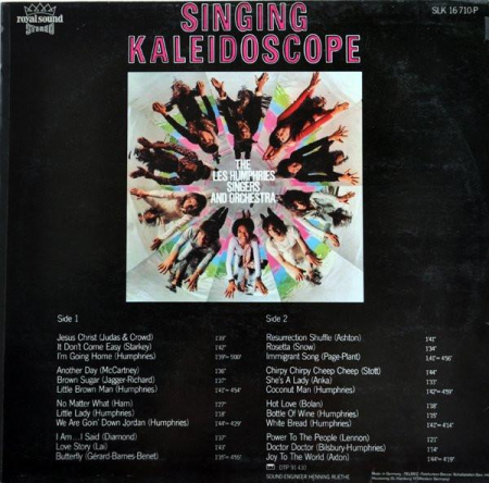 Les Humphries Singers - Singing Kaleidoscope, (Disc Vinil) [1]