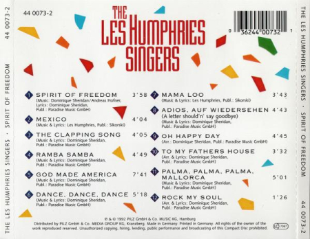 Les Humphries Singers - Spirit Of Freedom (CD) [1]