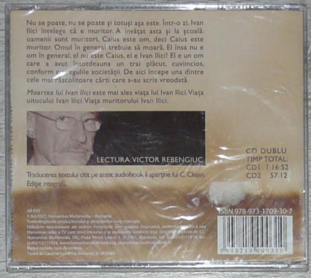 Лев Николаевич Толстой - Moartea Lui Ivan Ilici, (CD) [1]