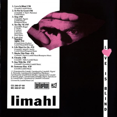Limahl - Love Is Blind, (CD) [1]