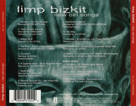 Limp Bizkit - New Old Songs, (CD) [1]