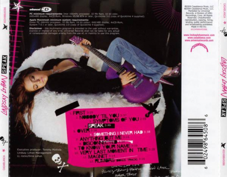 Lindsay Lohan - Speak , (CD) [1]