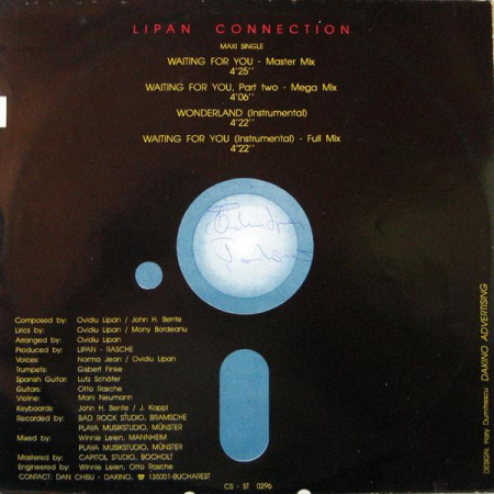 Lipan Connection - Waiting For You, (Disc Vinil) [1]