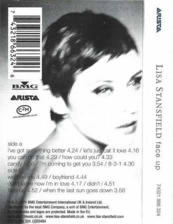 Lisa Stansfield - Face Up, (Casetă Audio) [1]