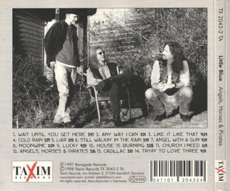 Little Blue - Angels, Horses & Pirates (CD) [1]