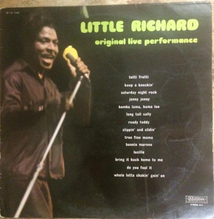 Rock/Folk - Little Richard - Original Live Performance, (Disc Vinil)