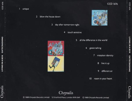 Living In A Box - Gatecrashing (CD) [1]