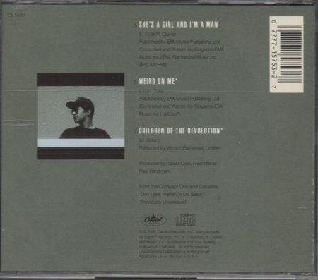 Lloyd Cole - She's A Girl And I'm A Man (CD) [1]