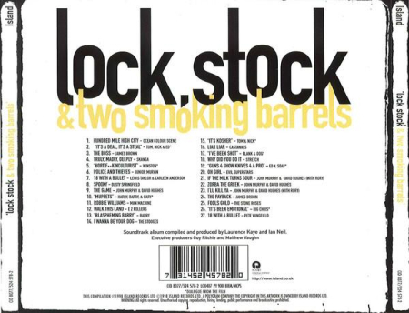 Lock, Stock & Two Smoking Barrels (Soundtrack From The Motion Picture) (CD) [1]