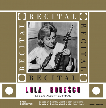 Muzică Clasică - Lola Bobescu - Recital de vioară, (Disc Vinil)