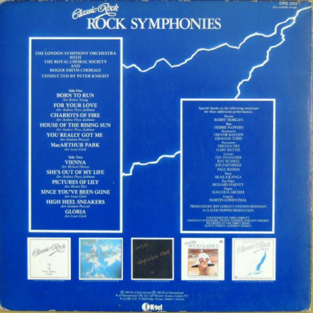 London Symphony Orchestra - Classic Rock Rock Symphonies (Disc Vinil) [1]