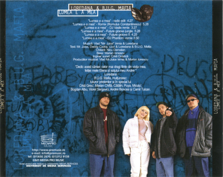 Loredana* & B.U.G. Mafia – Lumea E A Mea (CD) [1]