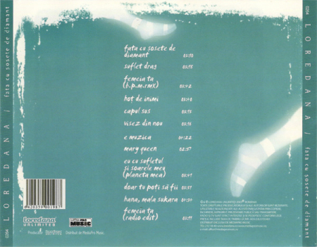 Loredana Groza - Fata Cu Șosete De Diamant , (CD) [1]