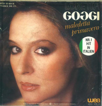 Loretta Goggi - Maledetta Primavera (7 Inch), (Disc Vinil) [1]