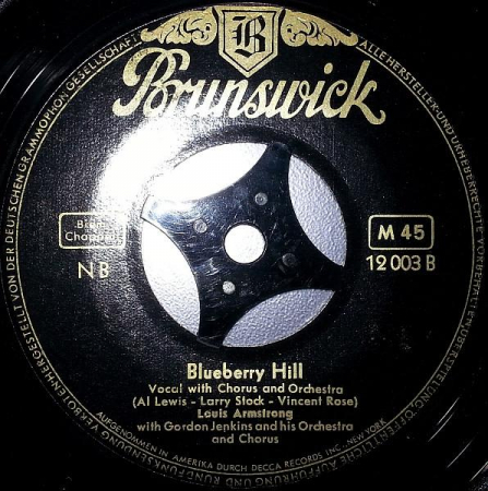 Louis Armstrong - C'est Si Bon / Blueberry Hill (7 Inch), (Disc Vinil) [1]