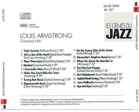 Louis Armstrong - Greatest Hits [1]