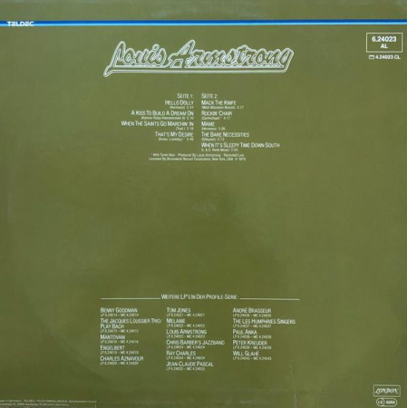 Louis Armstrong - Louis Armstrong Profile [1]