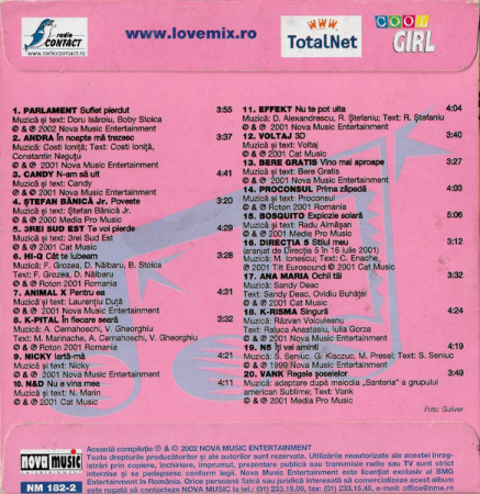 Love Mix 1 • 20 Balade Pentru Îndrăgostiți (CD) [1]