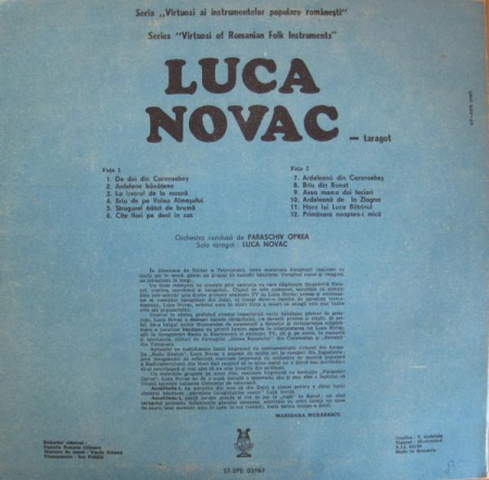 Luca Novac - Luca Novac, (Disc Vinil) [1]