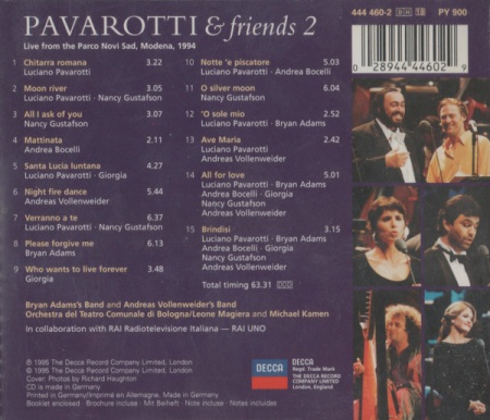 Luciano Pavarotti - Pavarotti & Friends 2 (CD) [1]
