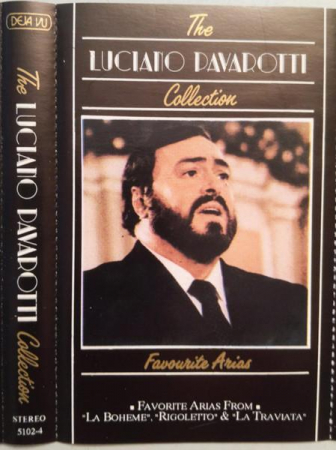 Casete audio - Luciano Pavarotti - The Luciano Pavarotti Collection - Favourite Arias From "La Boheme", "Rigoletto" & "La Traviata" , (Casetă Audio)
