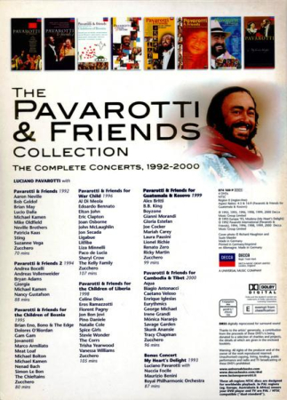 Luciano Pavarotti - The Pavarotti & Friends Collection - The Complete Concerts 1992-2000 [1]