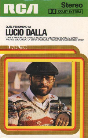 Casete audio - Lucio Dalla - Quel Fenomeno Di Lucio Dalla