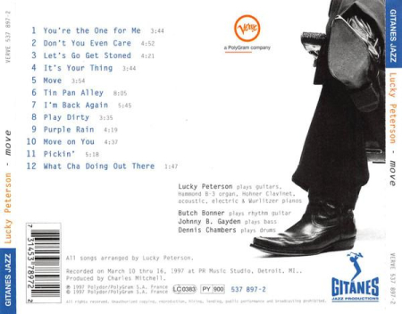 Lucky Peterson - Move , (CD) [1]