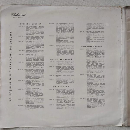 Ludwig van Beethoven - Concert Pentru Pian Si Orchestra Nr. 5 In Mi Bemol Major, Op. 73, (Disc Vinil) [1]